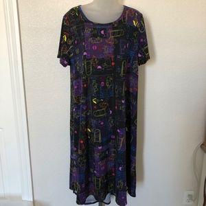 Lularoe Disney Winnie the Pooh Carly Dress 2XL